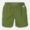 MC2 Saint Barth Man Military Green Swim Shorts | PANTONE™ SPECIAL EDITION -Swimwear Family 00211b f