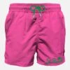 MC2 Saint Barth Man Fluo Pink Swim Shorts With Pocket