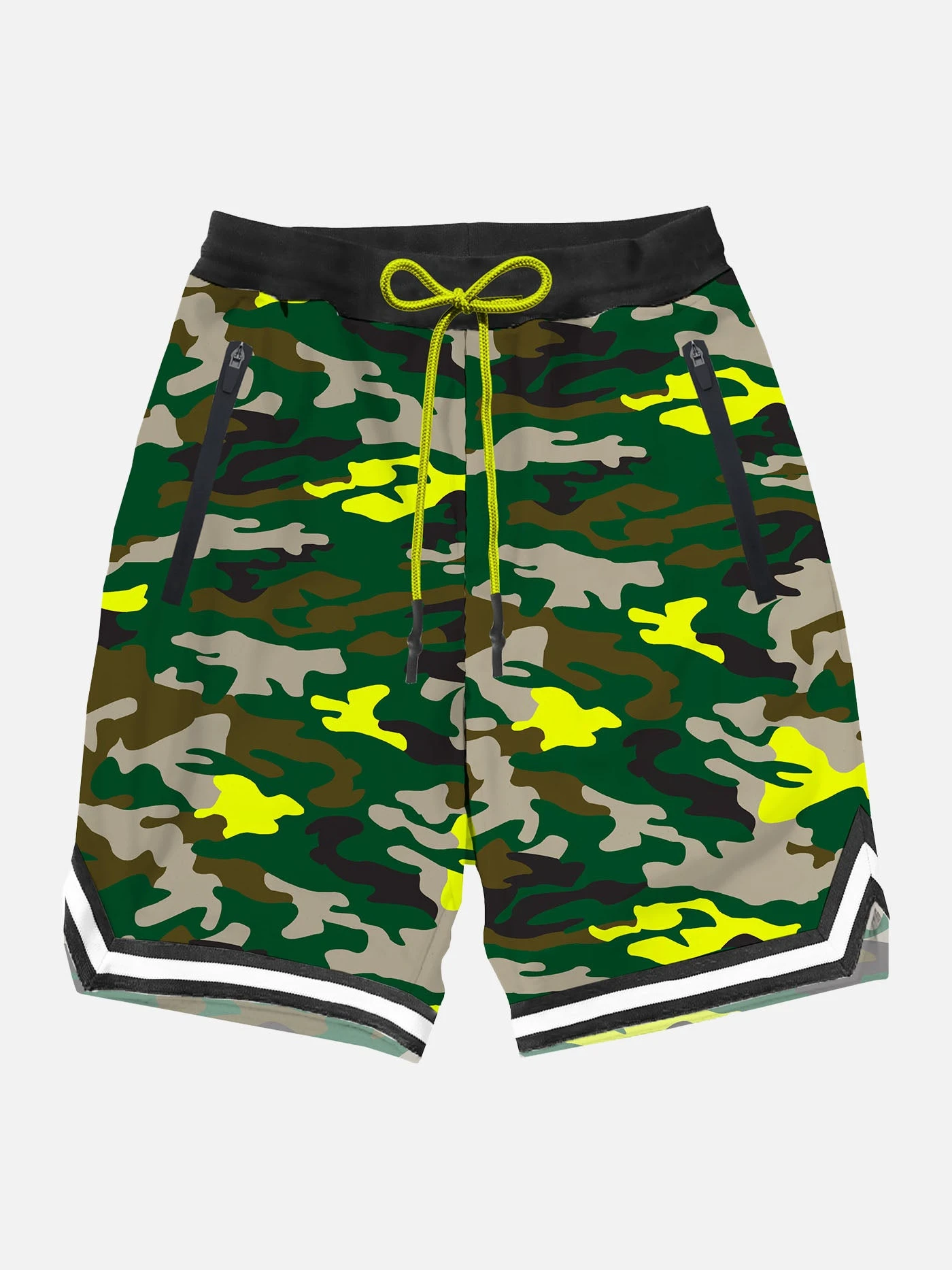 Camouflage Print Swim Shorts 3 Camouflage Print Swim Shorts