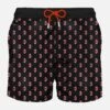 MC2 Saint Barth Man Light Fabric Swim Shorts With Milan Print | MILAN SPECIAL EDITION -Swimwear Family Milan swimshorts