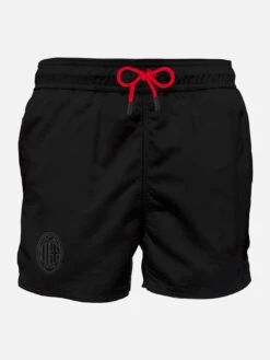 MC2 Saint Barth Man Classic Swim Shorts With Milan Logo | MILAN SPECIAL EDITION
