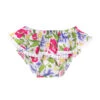 Enfant Flower Print Ruffled Swim Briefs With Bows 2 Enfant Flower Print Ruffled Swim Briefs With Bows -Swimwear Family baby swim bottom spring flowers