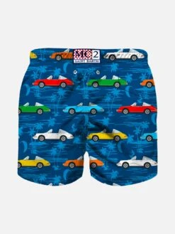MC2 Saint Barth Boy Swim Shorts With Vintage Print 5 MC2 Saint Barth Boy Swim Shorts With Vintage Print -Swimwear Family bac 948d51de c11e 4d96 8f28 d38ffd1073e8