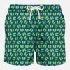 Light Fabric Man Swim Shorts Flip Flop Print 1 Light Fabric Man Swim Shorts Flip Flop Print -Swimwear Family back blue svimshort microfantasy flipflop man1