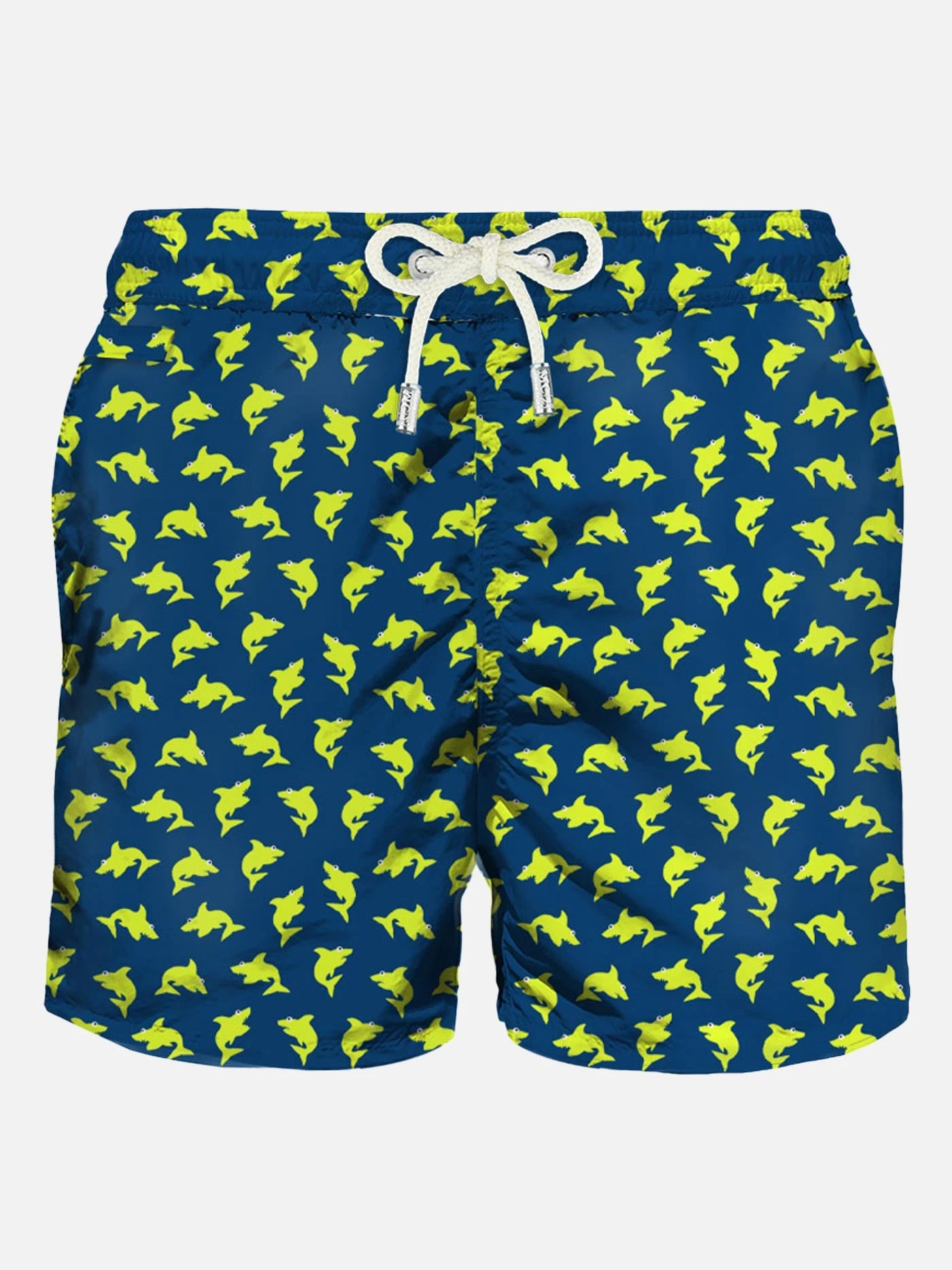 Light Fabric Swim Shorts Sharks Print 3 Light Fabric Swim Shorts Sharks Print