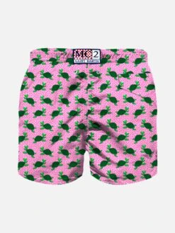 MC2 Saint Barth Boy Swim Shorts With Turtle Print 5 MC2 Saint Barth Boy Swim Shorts With Turtle Print -Swimwear Family back 78363de0 500f 4c7a bfec 5e1b3dc232ae