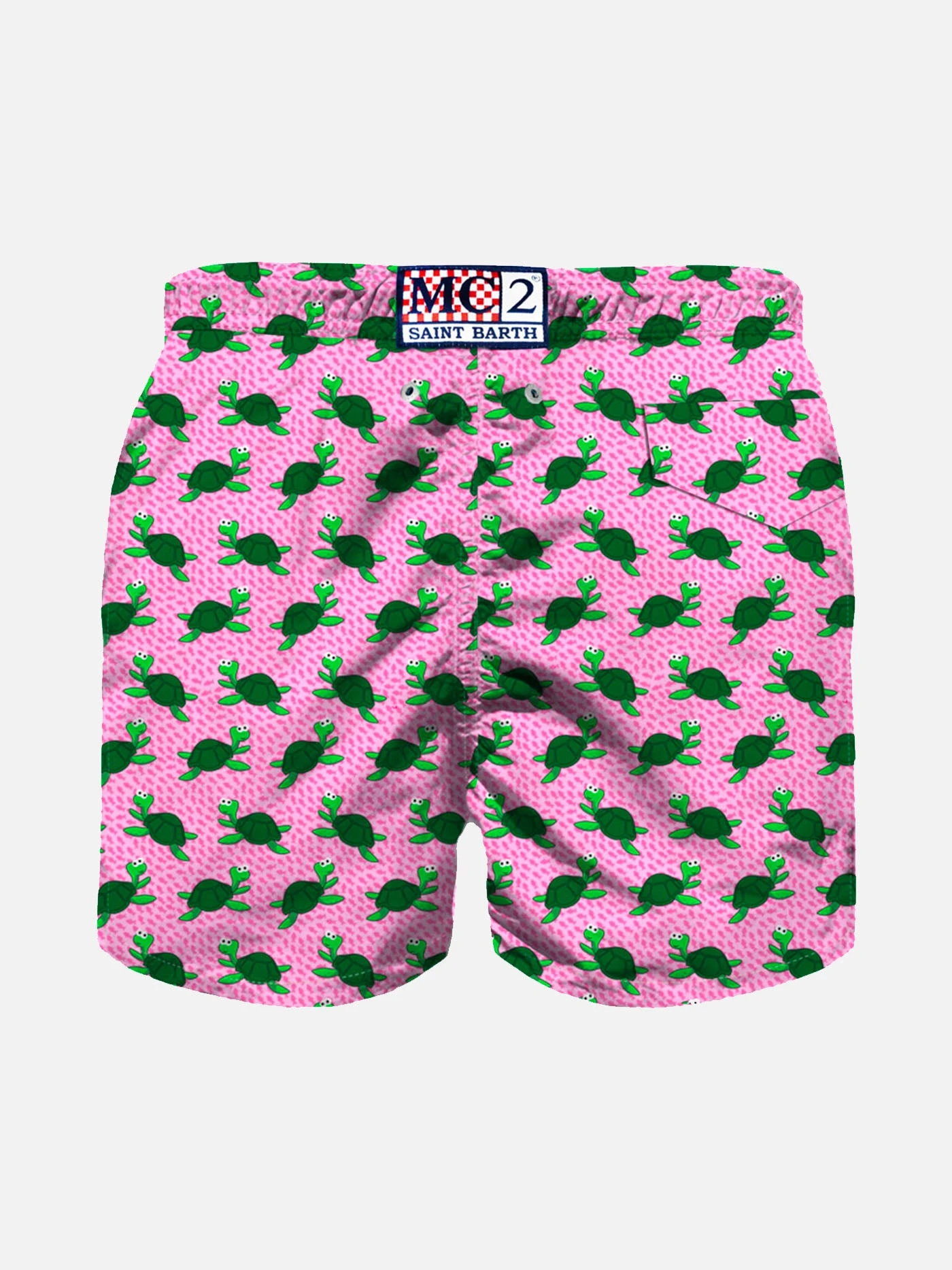 MC2 Saint Barth Boy Swim Shorts With Turtle Print 4 MC2 Saint Barth Boy Swim Shorts With Turtle Print - Image 2