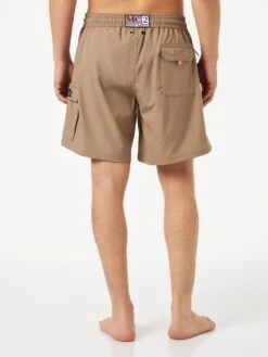 MC2 Saint Barth Man Beige Comfort And Stretch Swim Shorts -Swimwear Family beige comfort swim shorts 2