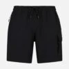 MC2 Saint Barth Man Comfort And Stretch Black Swim Shorts -Swimwear Family black comfort swim shorts 1