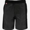 Check Swim Shorts With Contrast Lateral Band -Swimwear Family black front 63729a6f ce7f 48e4 b310 672624192b34