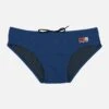 MC2 Saint Barth Blue Navy Man Swim Briefs -Swimwear Family blu slip mare uomo tinta unita costume 0bcee3f2 5147 470d b4b8 1da2ebe155b9