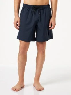 MC2 Saint Barth Man Blue Navy Comfort And Stretch Swim Shorts -Swimwear Family blue comfort swimshorts man 1