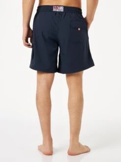 MC2 Saint Barth Man Blue Navy Comfort And Stretch Swim Shorts -Swimwear Family blue comfort swimshorts man 2