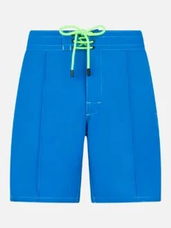 MC2 Saint Barth Man Comfort And Stretch Bluette Surf Swim Shorts