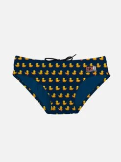 MC2 Saint Barth Boy Swim Briefs With Ducks Print