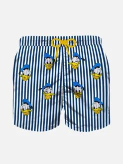 MC2 Saint Barth Boy Swim Shorts With Donald Duck Embrodery | ©DISNEY SPECIAL EDITION