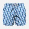 Boy Light Fabric Swim Shorts With Elephant Print -Swimwear Family boy swimshort elephant 01