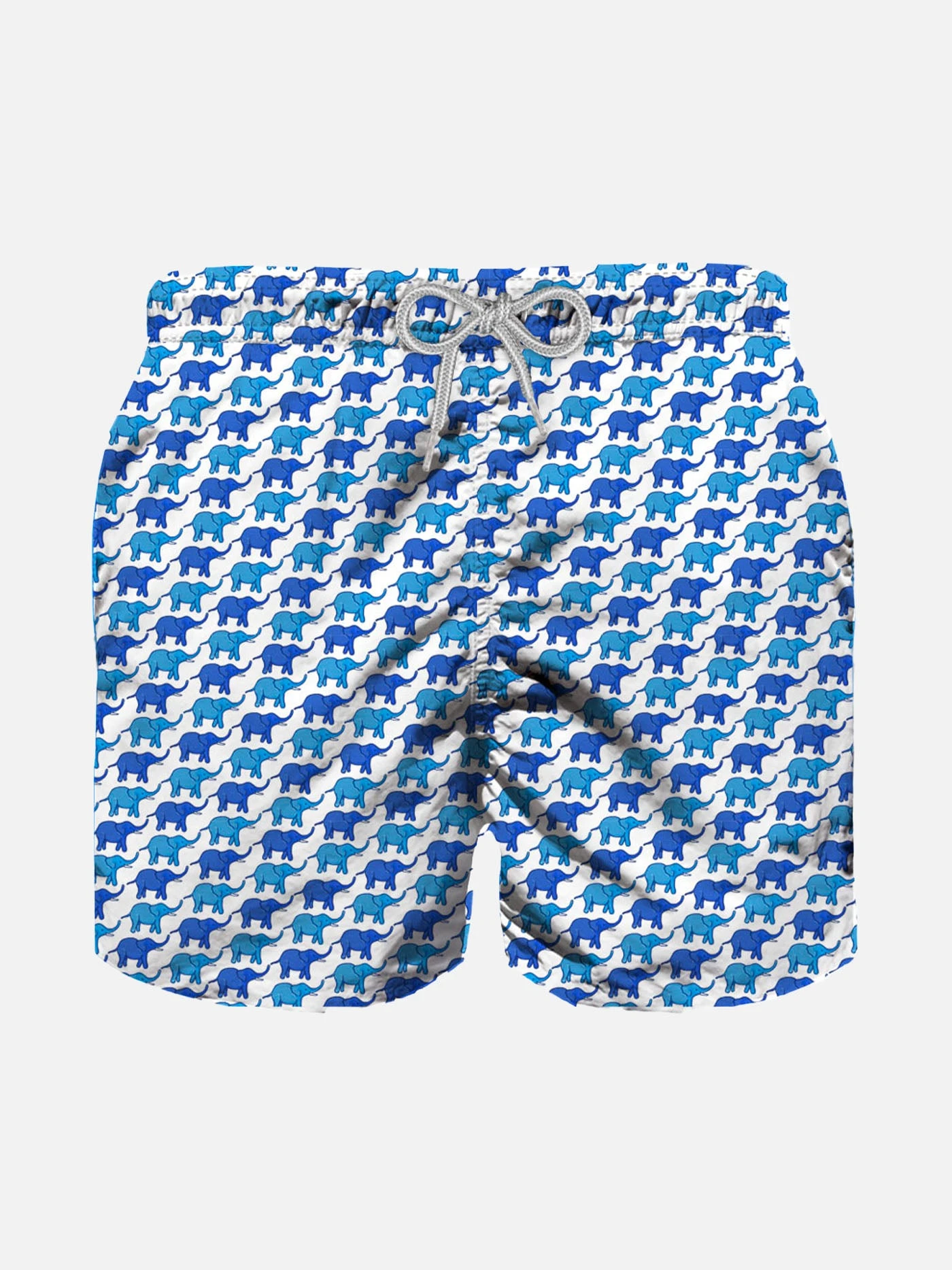 Boy Light Fabric Swim Shorts With Elephant Print 3 Boy Light Fabric Swim Shorts With Elephant Print