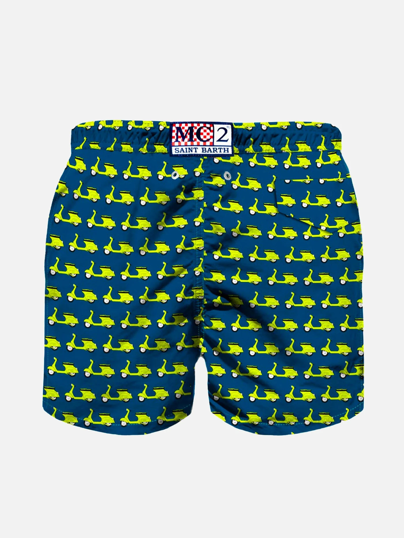 Boy Swim Shorts With Vespa Print | VESPA® SPECIAL EDITION 4 Boy Swim Shorts With Vespa Print | VESPA® SPECIAL EDITION - Image 2