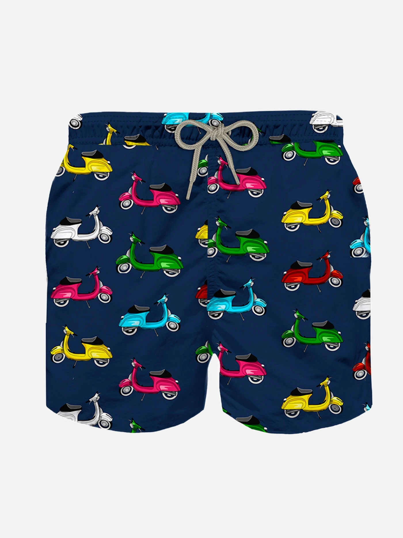 MC2 Saint Barth Boy Swim Shorts With Scooter Print 3 MC2 Saint Barth Boy Swim Shorts With Scooter Print
