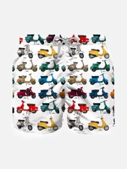 Vespa® Print Boy Swim Shorts | Vespa® Special Edition