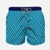 Boy Swim Shorts With Penguin Print And Emboridery 2 Boy Swim Shorts With Penguin Print And Emboridery -Swimwear Family boy swimshort penguins pocket 1
