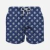 Boy Swim Shorts With Pirate Skulls Print -Swimwear Family boy swimshort pirate skulls 01
