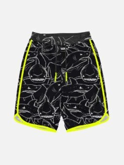 MC2 Saint Barth Boy Swim Shorts With Shark Print