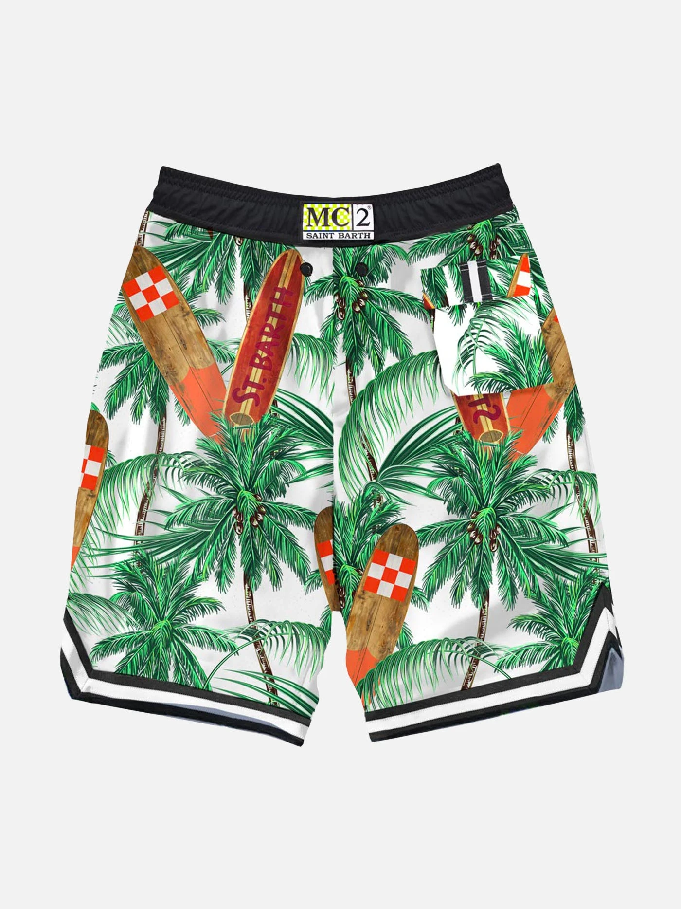 Surfboards Print Boy Swim Shorts 4 Surfboards Print Boy Swim Shorts - Image 2