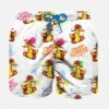 MC2 Saint Barth Boy Light Fabric Swim Shorts With Crypto Ducky Print | CRYPTO PUPPETS SPECIAL EDITION -Swimwear Family boy swimshorts bay watch2