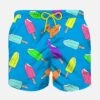 MC2 Saint Barth Boy Classic Swim Shorts With Ice Cream Print -Swimwear Family boy swimshorts icecream