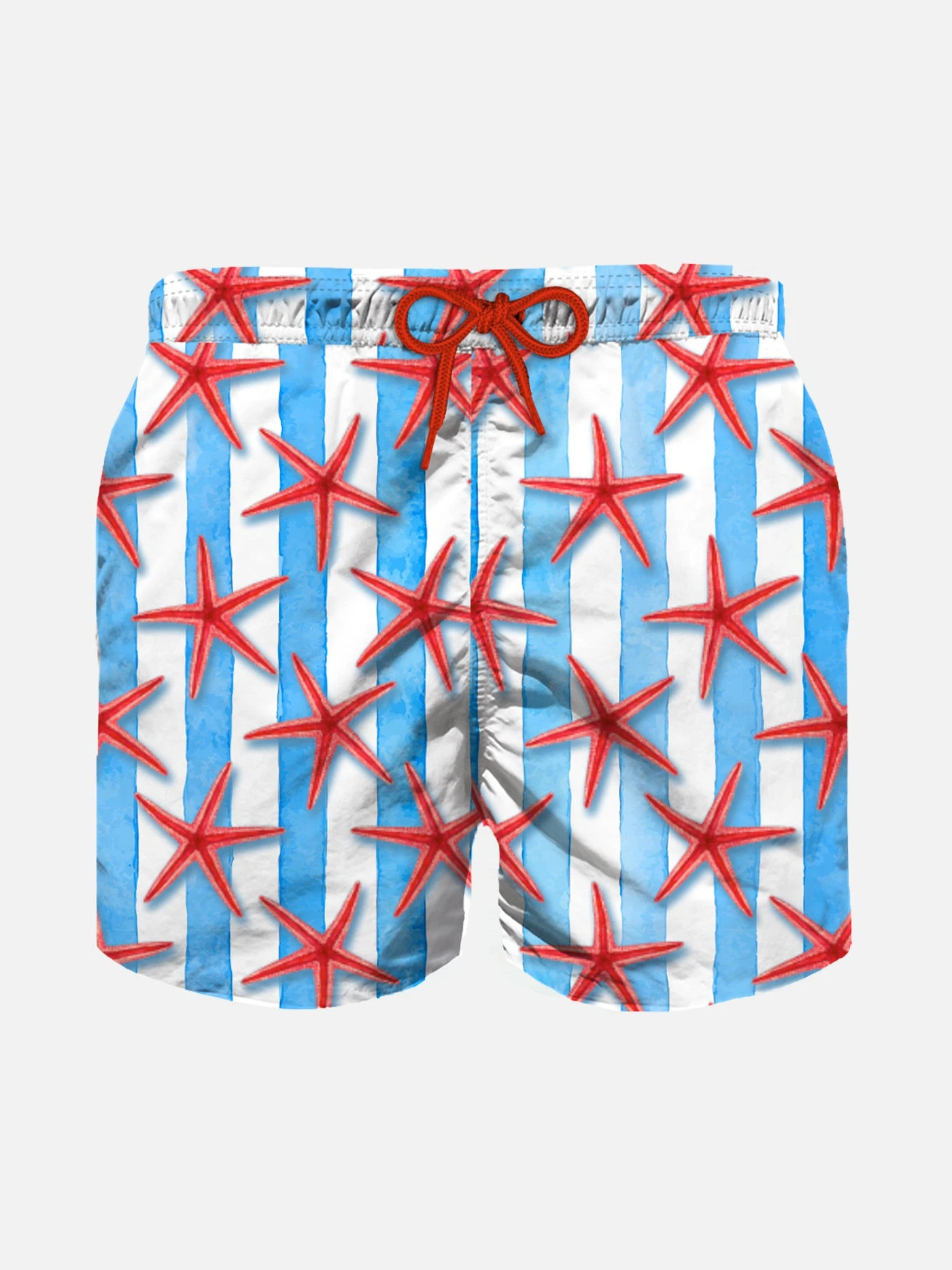 MC2 Saint Barth Boy Swim Shorts With Starfish Print 2 MC2 Saint Barth Boy Swim Shorts With Starfish Print