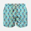 MC2 Saint Barth Boy Swim Shorts With Padel Mickey Mouse Print | DISNEY© SPECIAL EDITION