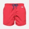 MC2 Saint Barth Boy Fluo Red Swim Shorts | PANTONE™ SPECIAL EDITION -Swimwear Family boy swimshorts pantone fluo red