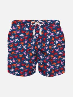MC2 Saint Barth Boy Swim Shorts With Crab Print