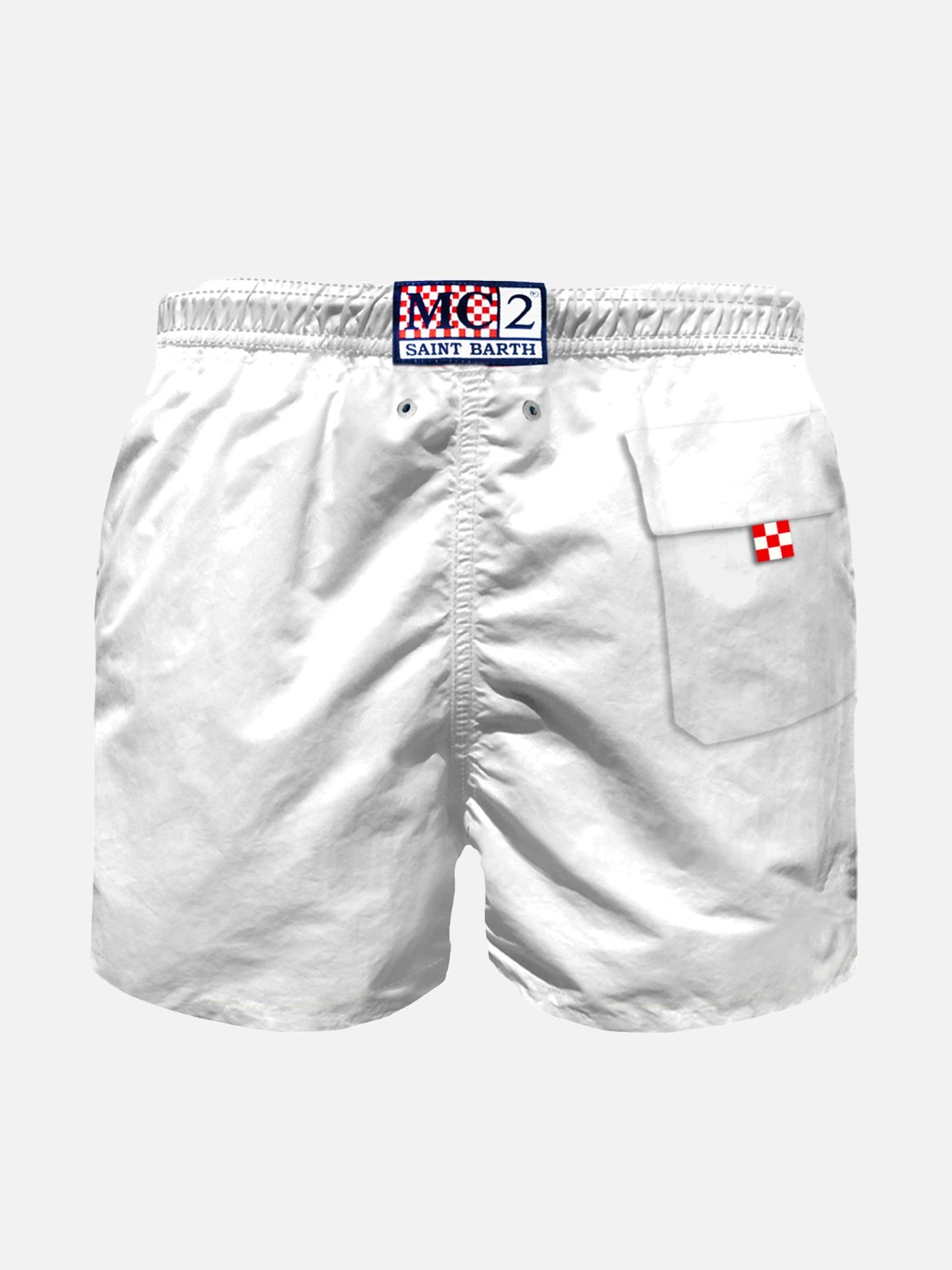 MC2 Saint Barth Boy White Swim Shorts 4 MC2 Saint Barth Boy White Swim Shorts - Image 2