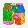 MC2 Saint Barth Boy Swim Shorts With Multicolor Bandanna Print -Swimwear Family caprese multicolor swimshorts 1 aef1a36d a404 46e7 b549 404d21a6c976