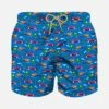 Boy Light Swim Shorts Mini Cars Print -Swimwear Family costume elicottero macchina palma bambnino mc2 e06e045c a302 407a 914a dd804c98047c