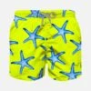 Starfish Print Boy Swim Shorts -Swimwear Family costume gaillo fluo stelle marine mc2 kids 6675db2d 3fc2 44a6 a3d1 e5999e475cea