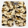 Flock Fabric Shark On Camouflage Background Swim Shorts 2 Flock Fabric Shark On Camouflage Background Swim Shorts -Swimwear Family costume uomo militare squali velluto 66f09550 eac8 4024 9858 512489cacc11