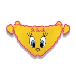 MC2 Saint Barth Girl Swim Briefs With Tweety Print | Warner Bros. Special Edition