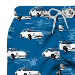 Boy Classic Swim Shorts With Cars Print -Swimwear Family detail man swimwear 2 1
