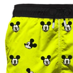 Man Swim Shorts With Mickey Mouse Print | ©DISNEY SPECIAL EDITION -Swimwear Family detail mickey swimshort embry 1
