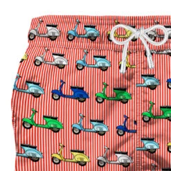 Vespa Print Mid-length Swim Shorts | Vespa© Special Edition 8 Vespa Print Mid-length Swim Shorts | Vespa© Special Edition -Swimwear Family detail swimshort 2