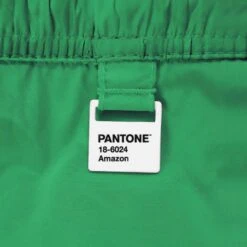Boy Green Swim Shorts | PANTONE™ SPECIAL EDITION -Swimwear Family dettaglio pantone 57 1 1