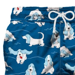 Basset Hound Man Swim Shorts -Swimwear Family dettaglio 3 1