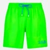 MC2 Saint Barth Man Fluo Green Comfort Swim Shorts -Swimwear Family fluo green swimshorts man 1