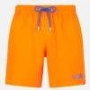 MC2 Saint Barth Man Fluo Orange Comfort Swim Shorts -Swimwear Family fluo orange swimshorts 1