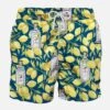 Man Classic Swim Shorts With Gin Lemon Print -Swimwear Family gin lemon swimshorts men 1 1