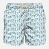 MC2 Saint Barth Man Light Fabric Swim Shorts With Gin Print -Swimwear Family gin tonic swmshorts